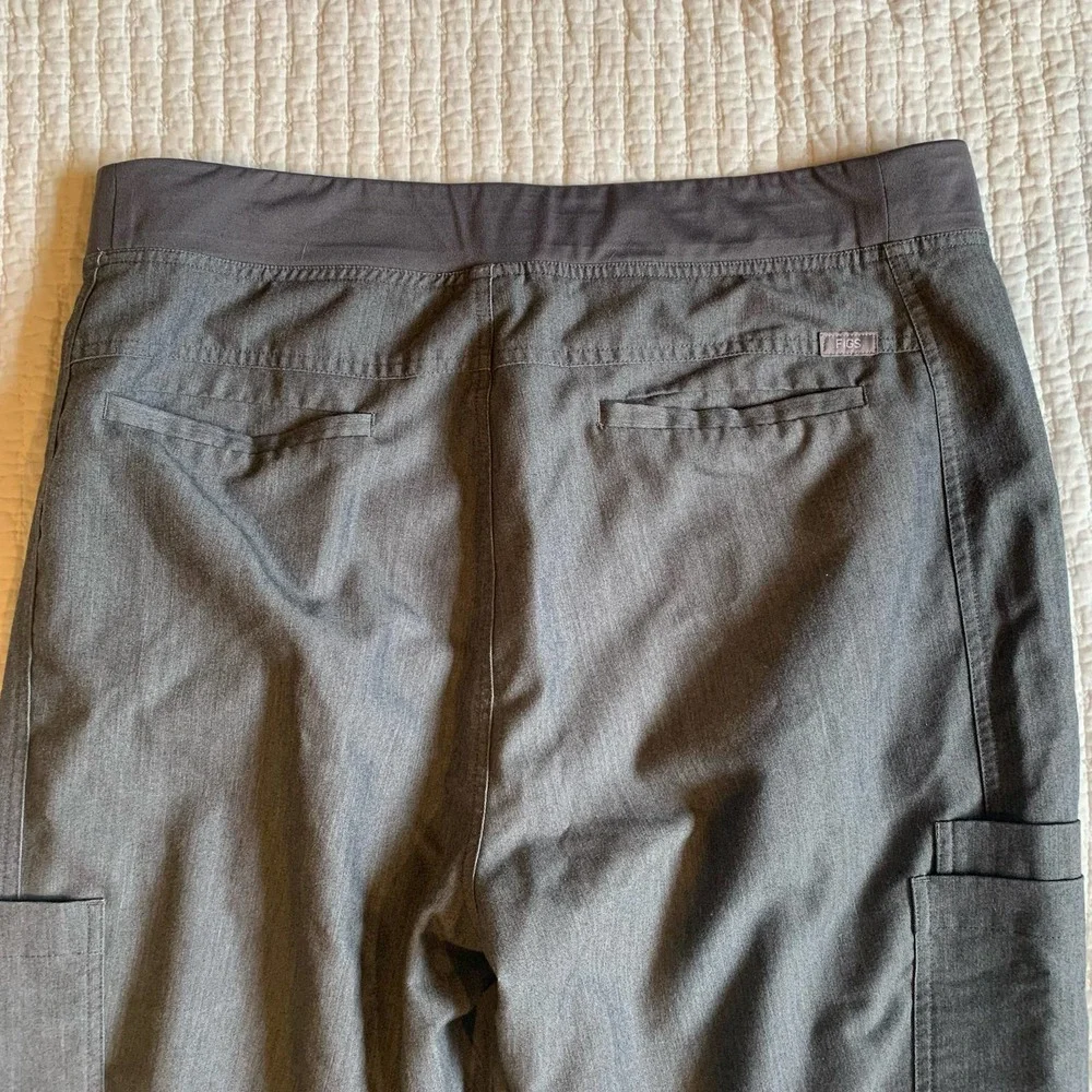 Mens Figs‎ Scrub Pants Axim Cargo Scrub Graphite Gray Size XL Style T2001